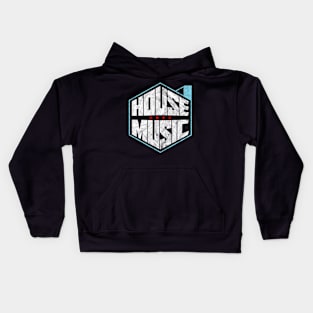 House Music Chicago Stylish Aesthetic Kids Hoodie